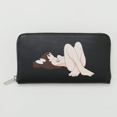 Long Zip Purse(color:Black)